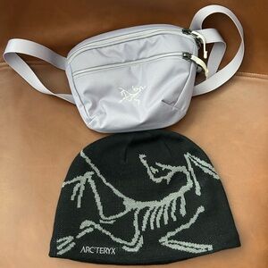 Arc’teryx Toque and Fanny Pack